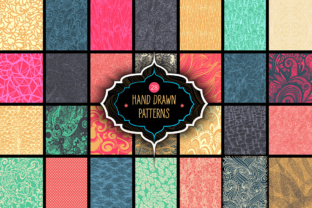 28 Hand Drawn Patterns for Creative Projects