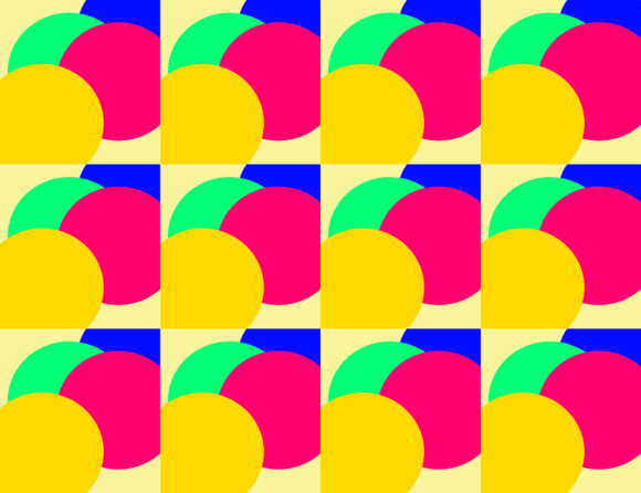 Background of Circle Bokeh Shape