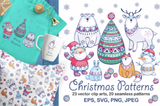 Christmas Patterns and Clip Arts: Smart Choices for Real Projects