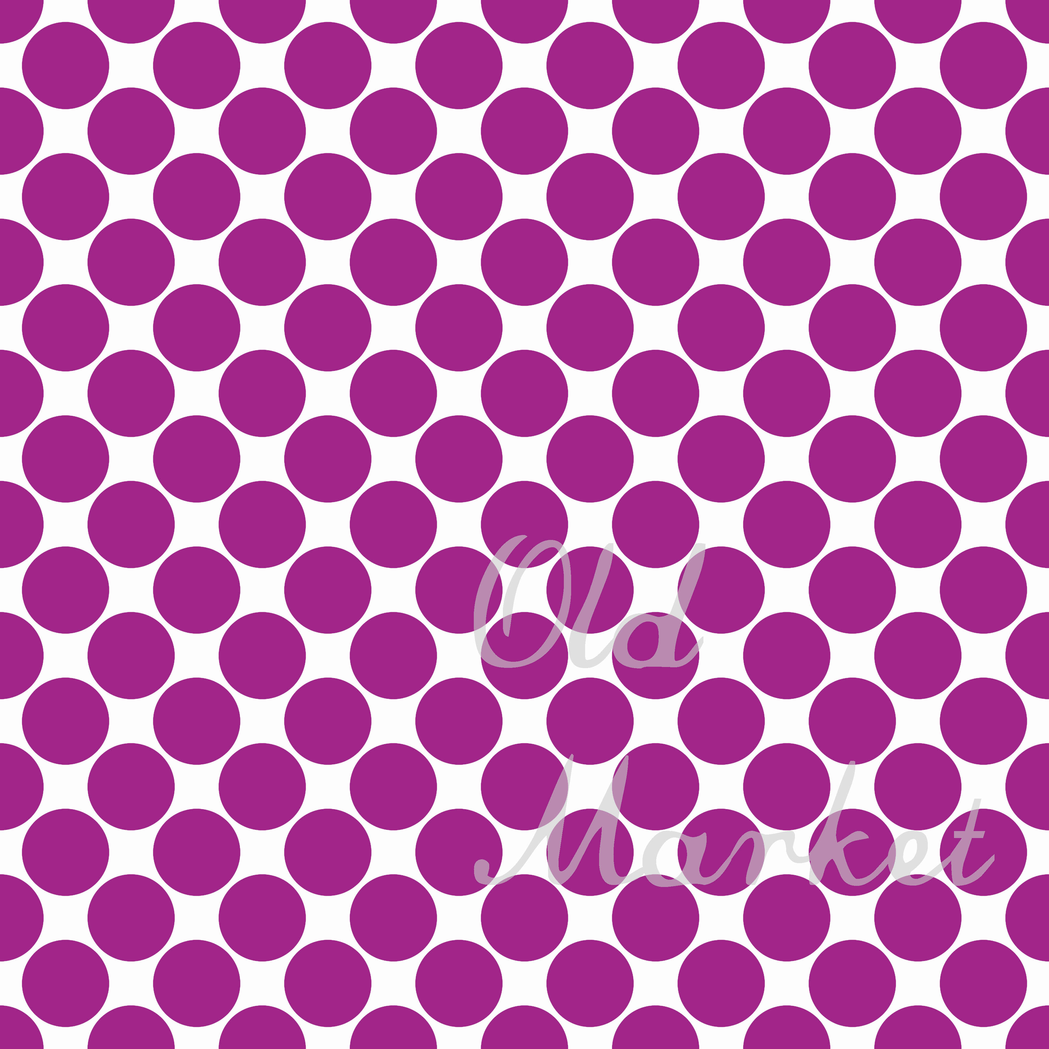 Large Colorful Polka Dots Digital Papers