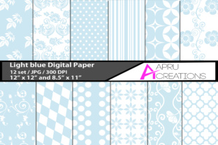 Light Blue Digital Papers: Practical, Print-Ready Resources for Creative Professionals and Educators