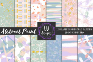 Pastel Abstract Paint Seamless Patterns: Your Creative Toolkit for Endless Design Possibilities