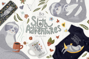 Sloth Adventures - Big Graphic Set